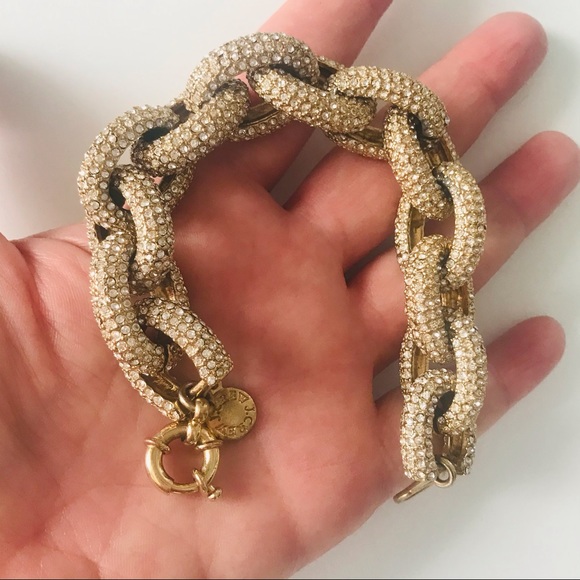 J CREW | Chunky Pave’ Bracelet - Picture 8 of 13